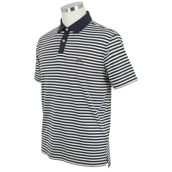 PETER‎ MILLAR Tour Fit Polo Shirt Men Size M Summer Comfort Nationals Lot Of 2